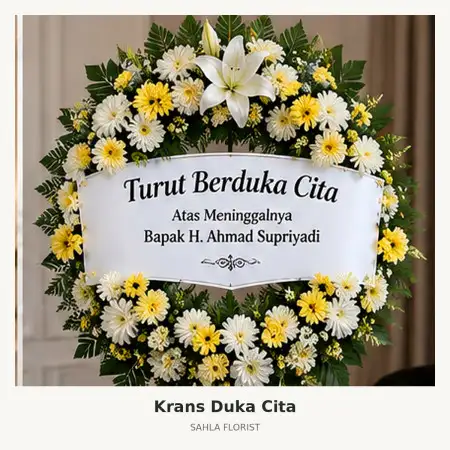 Krans Bunga Duka Purwakarta Kota